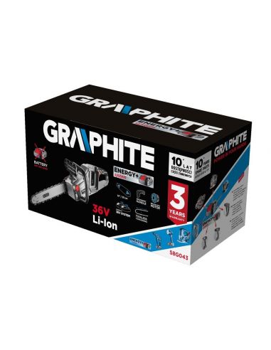 Pilarka łańcuchowa akumulatorowa Graphite 36 V 14" 350 mm - 58G043 - Graphite - 5