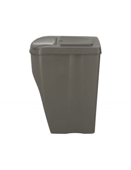 Kosze do segregacji śmieci Sortibox 4x35 l szare - zestaw - IKWB35S4-405U - Prosperplast - 8