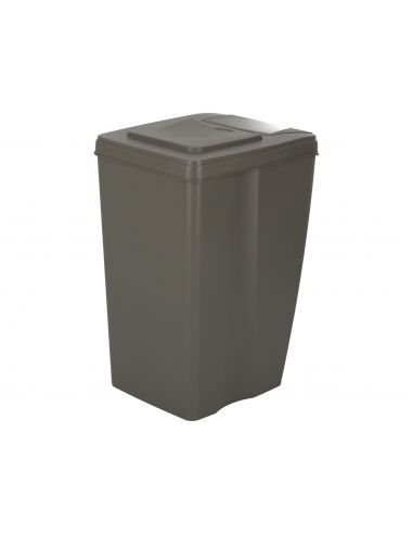 Kosze do segregacji śmieci Sortibox 4x35 l szare - zestaw - IKWB35S4-405U - Prosperplast - 10