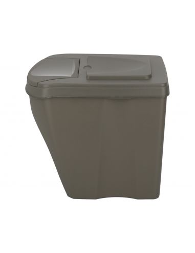 Kosze do segregacji śmieci Sortibox 3x25 l szare - zestaw - IKWB25S3-405U - Prosperplast - 8