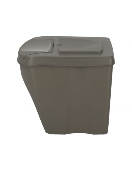 Kosze do segregacji śmieci Sortibox 3x25 l szare - zestaw - IKWB25S3-405U - Prosperplast - 8
