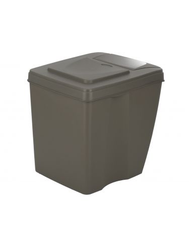 Kosze do segregacji śmieci Sortibox 3x25 l szare - zestaw - IKWB25S3-405U - Prosperplast - 9