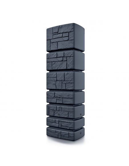 Zbiornik na wodę deszczową Prosperplast Tower Stone 350 l antracyt - IDTST350-S433 - Prosperplast - 1