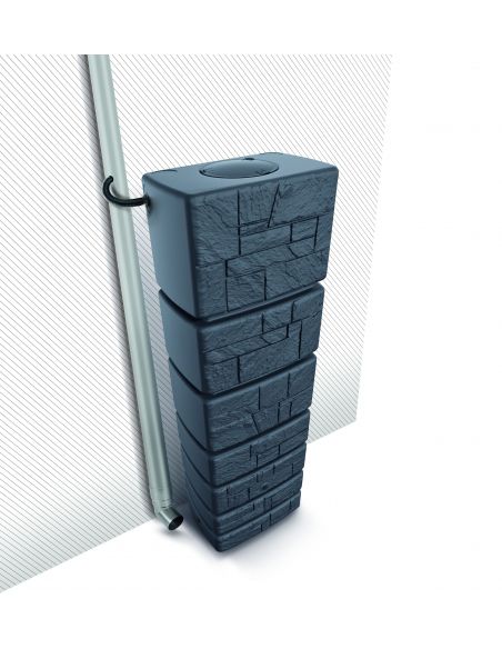 Zbiornik na wodę deszczową Prosperplast Tower Stone 350 l antracyt - IDTST350-S433 - Prosperplast - 3