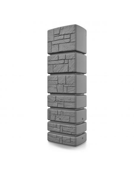 Zbiornik na wodę deszczową Prosperplast Tower Stone 350 l smooth gray - IDTST350-429U - Prosperplast - 1