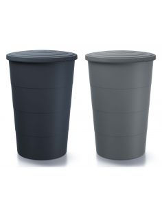 Zbiornik na wodę deszczową Prosperplast Smooth 160 l antracyt - IDSM160-S433 - Prosperplast - 1 2