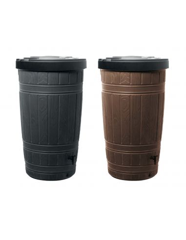 Zbiornik na wodę deszczową Prosperplast Woodcan 265 l czarny - IDWO265-S411 - Prosperplast - 2