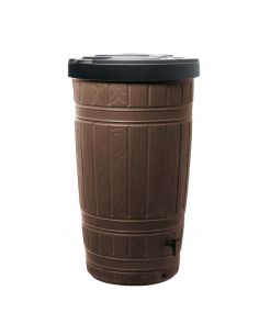 Zbiornik na wodę deszczową Prosperplast Woodcan 265 l brąz - IDWO265-R222 - Prosperplast - 1