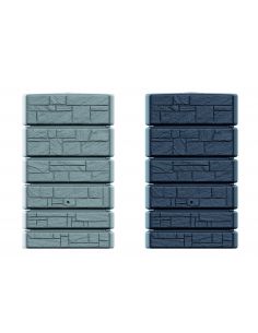 Zbiornik na wodę deszczową Prosperplast Tower Stone 500 l antracyt - IDTST500-S433 - Prosperplast - 1 2