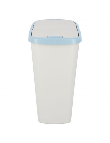 Kosz na śmieci Keden Compacta Q DUO 45 l popielaty / jasny niebieski - NDAB45-2717C/427C - Keden - 4