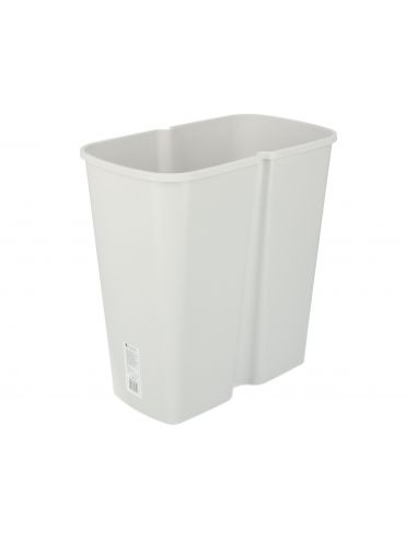 Kosz na śmieci Keden Compacta Q DUO 45 l popielaty / jasny niebieski - NDAB45-2717C/427C - Keden - 5