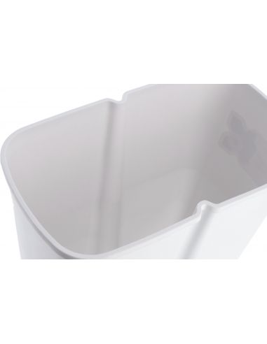 Kosz na śmieci Keden Compacta Q DUO 45 l popielaty / jasny brąz - NDAB45-WG5C/427C - Keden - 9