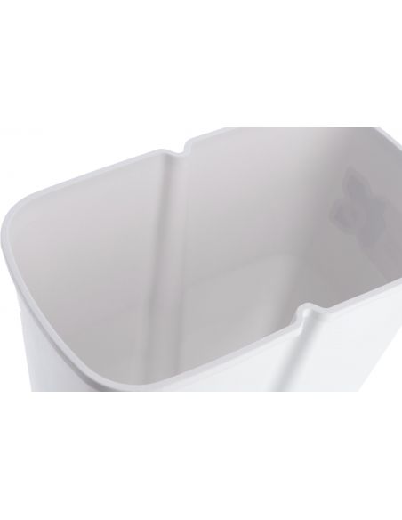 Kosz na śmieci Keden Compacta Q DUO 45 l popielaty / jasny brąz - NDAB45-WG5C/427C - Keden - 9