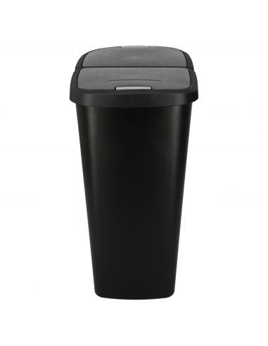 Kosz na śmieci Keden Compacta Q DUO 45 l czarny - NDAB45-S411 - Keden - 4