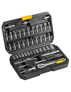 Zestaw kluczy nasadowych 1/4" 46 el. Topex - 38D640 - Topex - 1
