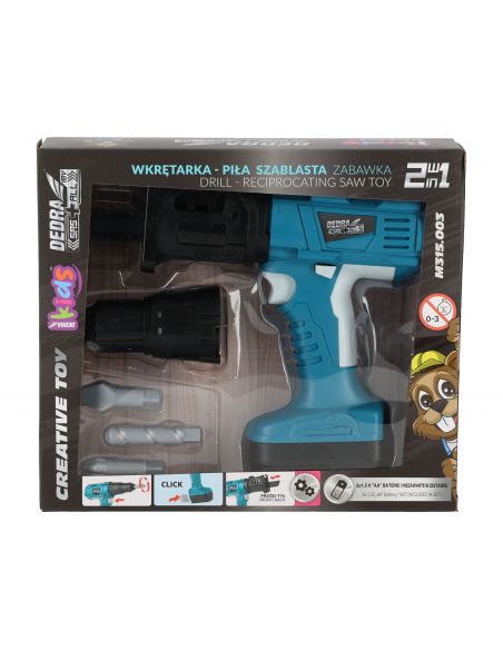 Zabawka wkrętarka-piła szablasta Dedra - M315.003 - Dedra - 12