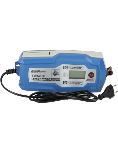 Prostownik mikroprocesorowy LCD Dedra 6/12 V 10 A - DEPM022LFP - Dedra - 7