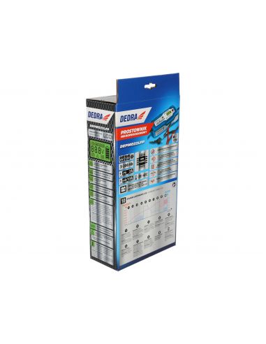 Prostownik mikroprocesorowy LCD Dedra 6/12 V 10 A - DEPM022LFP - Dedra - 9