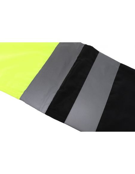 Ochronne spodnie robocze odblaskowe żółte Dedra - BH81SP1 - Dedra - 4