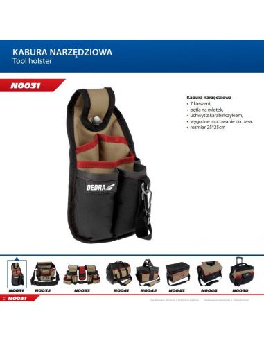 Kabura narzędziowa Dedra - N0031 - Dedra - 6
