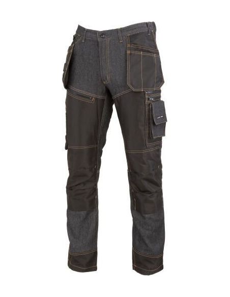 Spodnie robocze ciemne jeansowe wzmacniane Lahti Pro - L40528 - Lahti Pro - 1