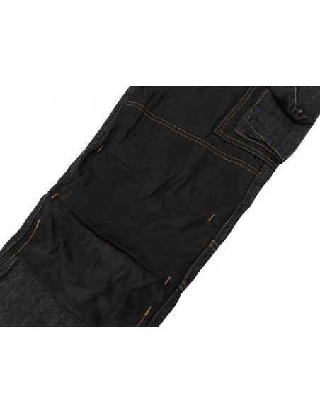 Spodnie robocze ciemne jeansowe wzmacniane Lahti Pro - L40528 - Lahti Pro - 4