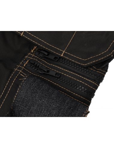 Spodnie robocze ciemne jeansowe wzmacniane Lahti Pro - L40528 - Lahti Pro - 6