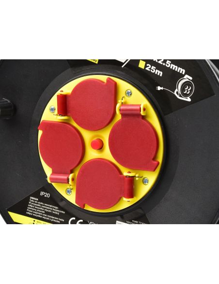 Przedłużacz elektryczny bębnowy 3x2,5 mm / 25 m Keltin - K00230 - Keltin - 3