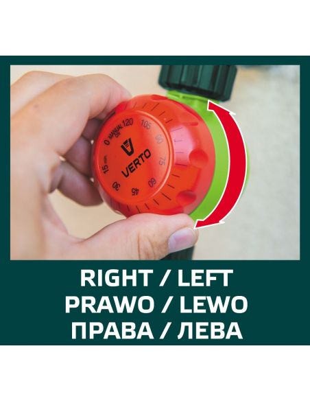 Ogrodowy wyłącznik czasowy na kran Verto - 15G750 - Verto - 5