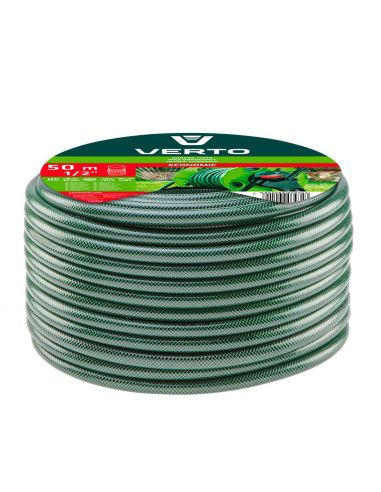 Zestaw ogrodowy 1/2": wózek + wąż 50 m + zraszacz Verto - 15G791_px - Verto - 21