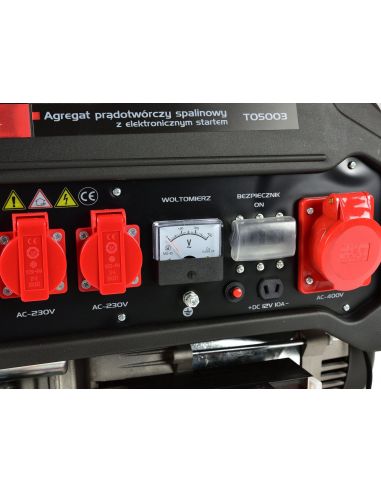 Agregat prądotwórczy z elektronicznym startem 15 KM 6,6 kW Tvardy - T05003 - Tvardy - 6