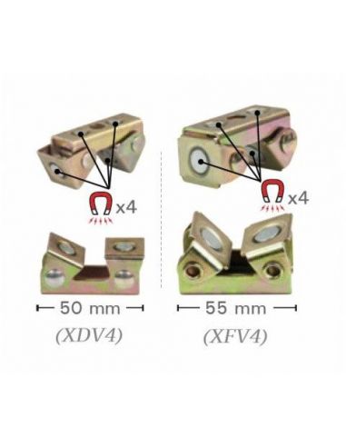 Zestaw podkładek magnetycznych StrongHand V-PADs - MVDF44 - Strong Hand Tools - 5