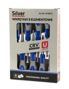 Zestaw wkrętaków Silver 8 el. S10872 - S10872 - Silver - 1
