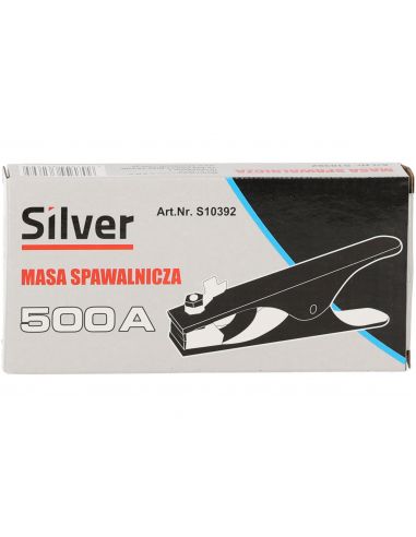 Zacisk masowy kleszczowy Silver 500 A - S10392 - Silver - 4