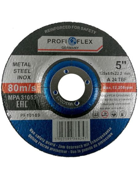 Tarcza do szlifowania Profi-Flex 125 x 6,0 x 22 - PF10189 - Profi-Flex - 2