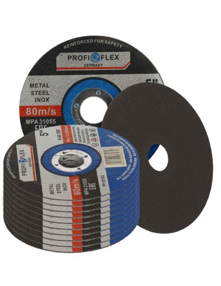 Zestaw 10x tarcza do cięcia Profi-Flex 125 x 1,2 x 22 - PF10186_px10 - Profi-Flex - 1