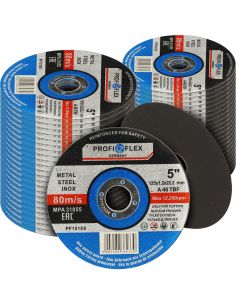 Zestaw 50x tarcza do cięcia Profi-Flex 125 x 1,2 x 22 - PF10186_px50 - Profi-Flex - 1