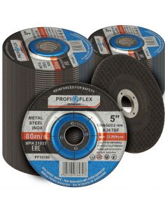 Zestaw 100x tarcza do szlifowania Profi-Flex 125 x 6,0 x 22 - PF10189_px100 - Profi-Flex - 1