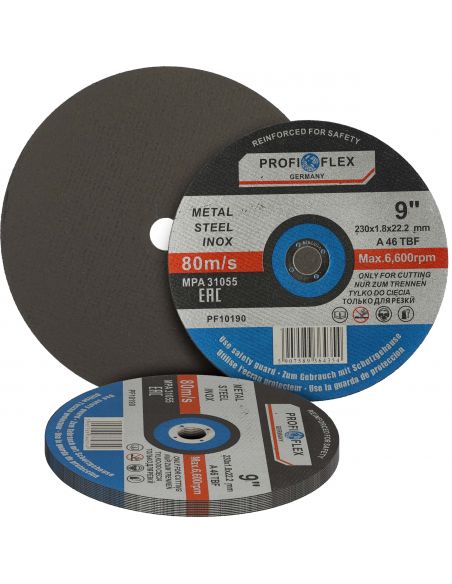 Zestaw 10x tarcza do cięcia Profi-Flex 230 x 1,8 x 22 - PF10190_px10 - Profi-Flex - 1