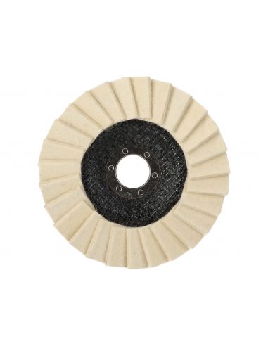 Zestaw 10x tarcza lamelka polerska filcowa Profi-Flex 125 x 22 - PF10249_px10 - Profi-Flex - 5