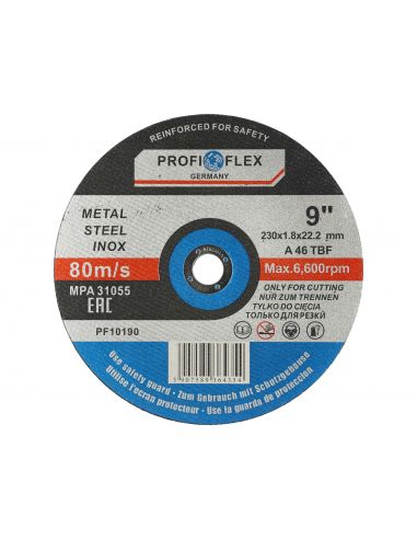 Zestaw 25x tarcza do cięcia Profi-Flex 230 x 1,8 x 22 - PF10190_px25 - Profi-Flex - 6