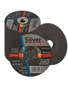 Zestaw 25x tarcza do szlifowania Silver 125 x 6,4 x 22 - S10118_px25 - Silver - 1