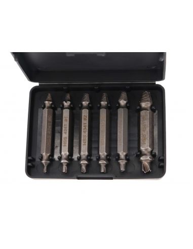 Wykrętaki do zerwanych śrub 6 el. Silver - S10707 - Silver - 5