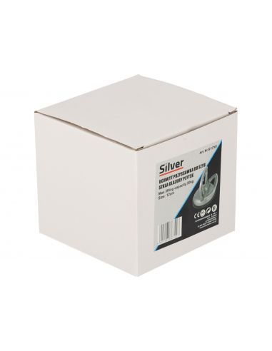 Przyssawka aluminiowa do szyb 1x120 mm Silver - S11761 - Silver - 8