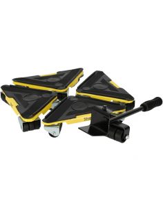 Zestaw rolek do transportu mebli 300 kg Silver - S11290 - Silver - 1