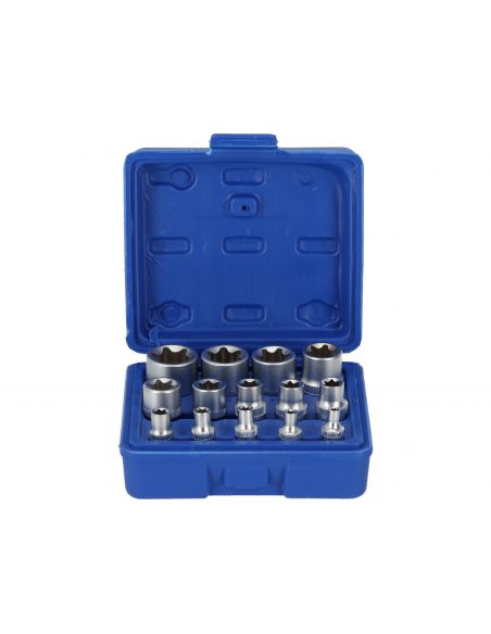 Zestaw kluczy nasadowych Torx 14 el. Silver - S10628 - Silver - 4