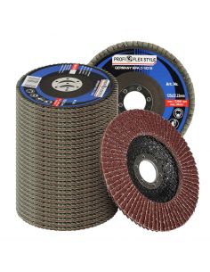 Zestaw 25x tarcza listkowa lamelka Profi-Flex 125 mm P60 - PF10072_px25 - Profi-Flex - 1