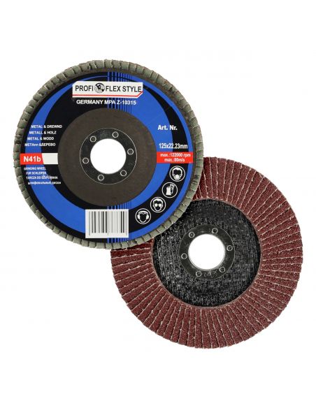 Zestaw 100x tarcza listkowa lamelka Profi-Flex 125 mm P80 - PF10073_px100 - Profi-Flex - 2