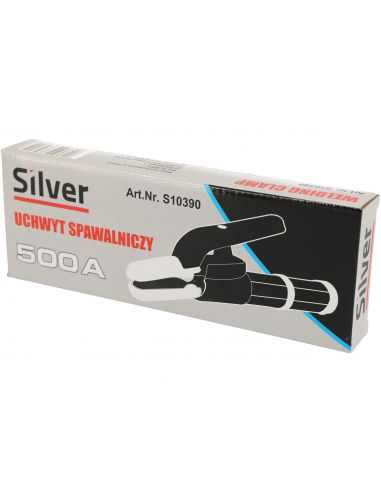 Uchwyt spawalniczy elektrodowy 500 A Silver - S10390 - Silver - 3