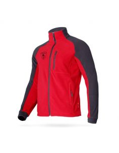 Bluza polarowa czerwono-szara SPIDWELD Classic - spid_polar_cze_sza - Spidweld - 1